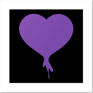 Dripping Heart Posters and Art